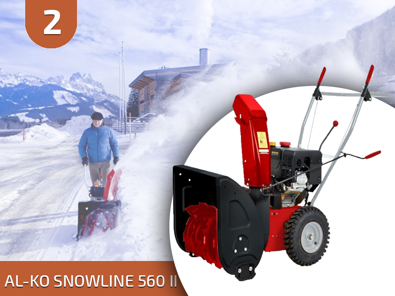 Бензиновый снегоуборщик AL-KO SnowLine 560 II 
