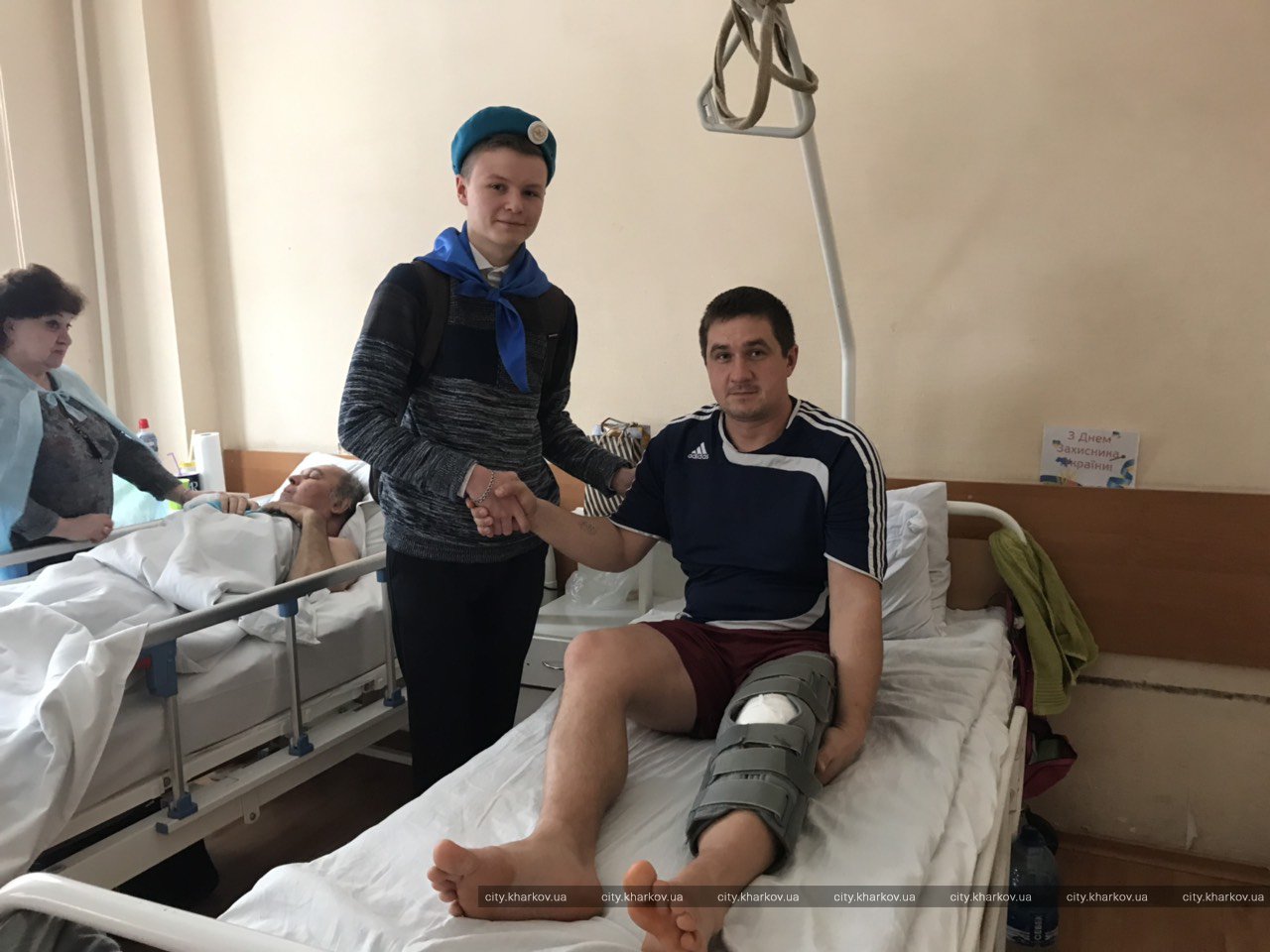 Фото раненых бойцов в госпиталях города Иваново