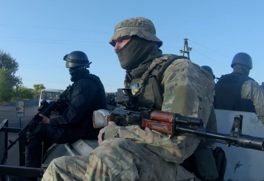 Нацгвардейцы представили документальный фильм "Семеновка. 5 мая"