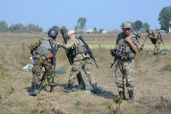 В Житомире завершились сборы с резервистами (видео)