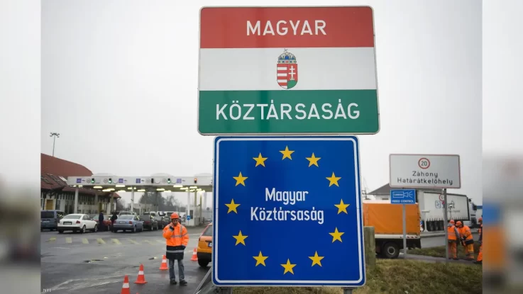Венгрия, граница, грузовые перевозки