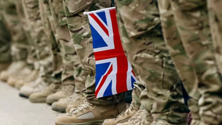 британія, військові навчання