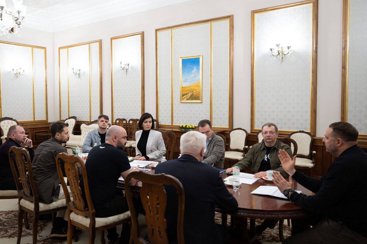 Зустріч з підприємцями / Фото з телеграм-каналу Андрія Єрмака