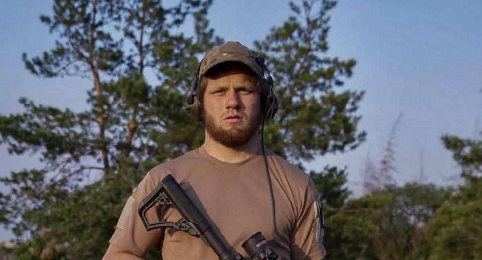 Офіцер ЗСУ Сергій Філімонов / Фото з соцмережі Х Філімонова