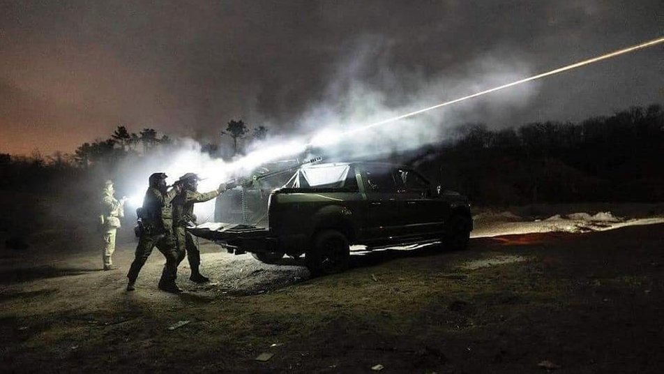 Робота мобільної вогневої групи / Фото: Повітряне командування "Південь"