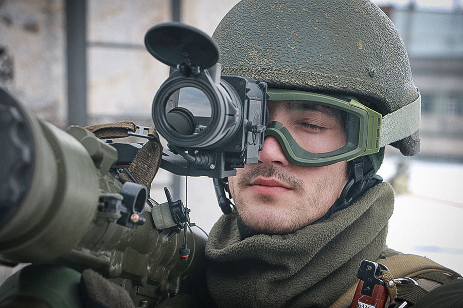 Український розрахунок ПЗРК / Фото Генштаб ЗСУ