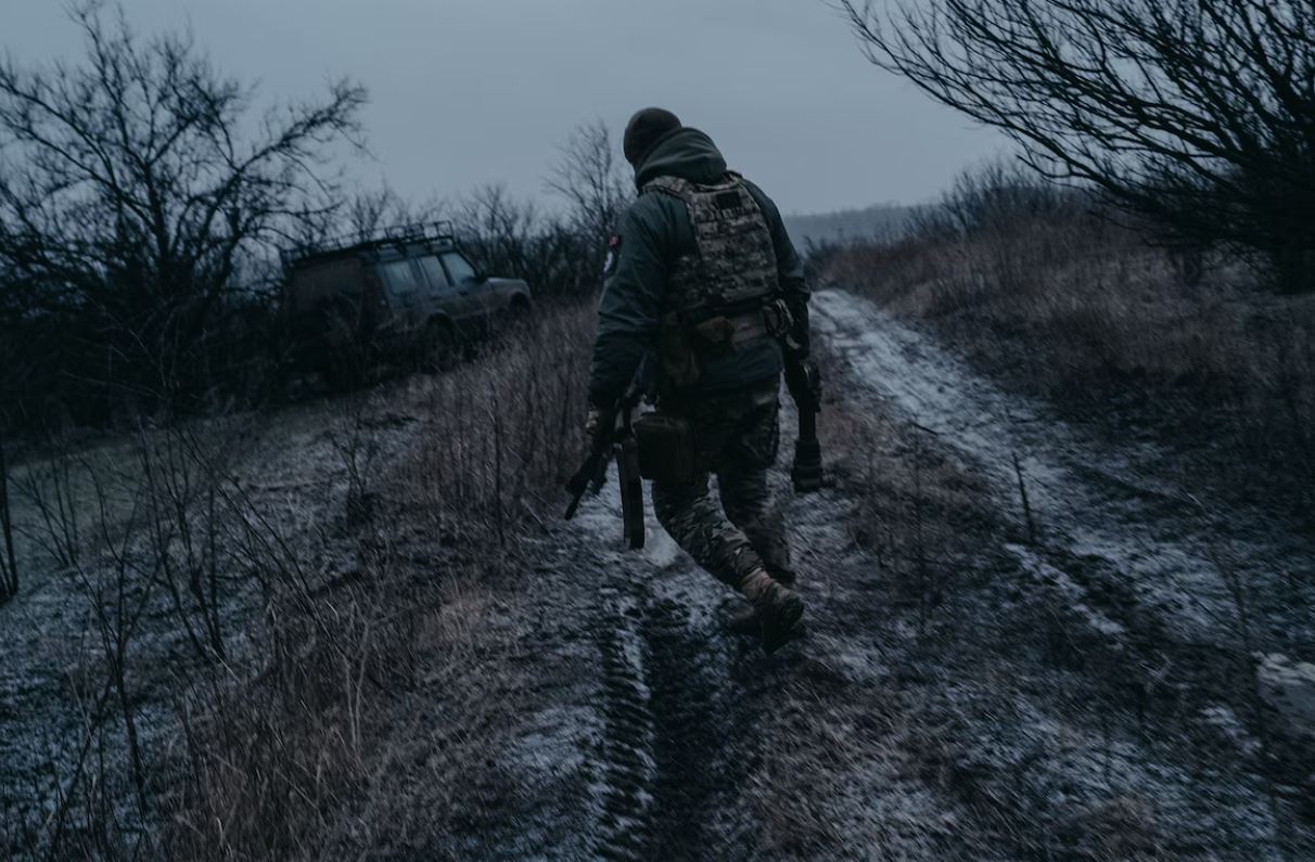Український військовий на Донбасі / Фото The Washington Post