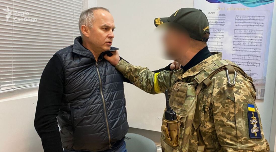 Депутат Нестор Шуфрич задержан терробороной / Фото: Радио Свобода