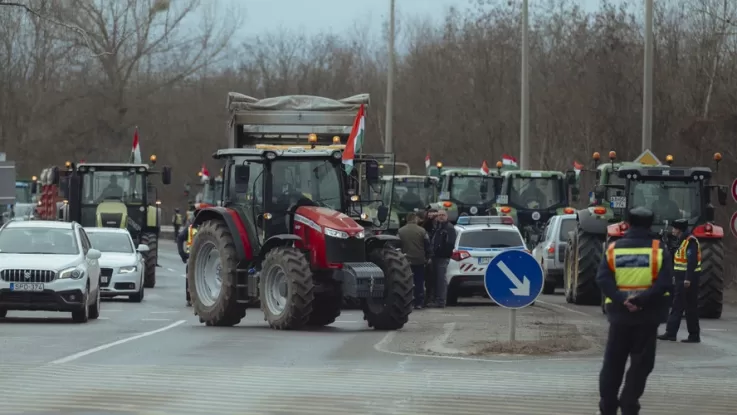 протест, Угорщина, україна, фермери