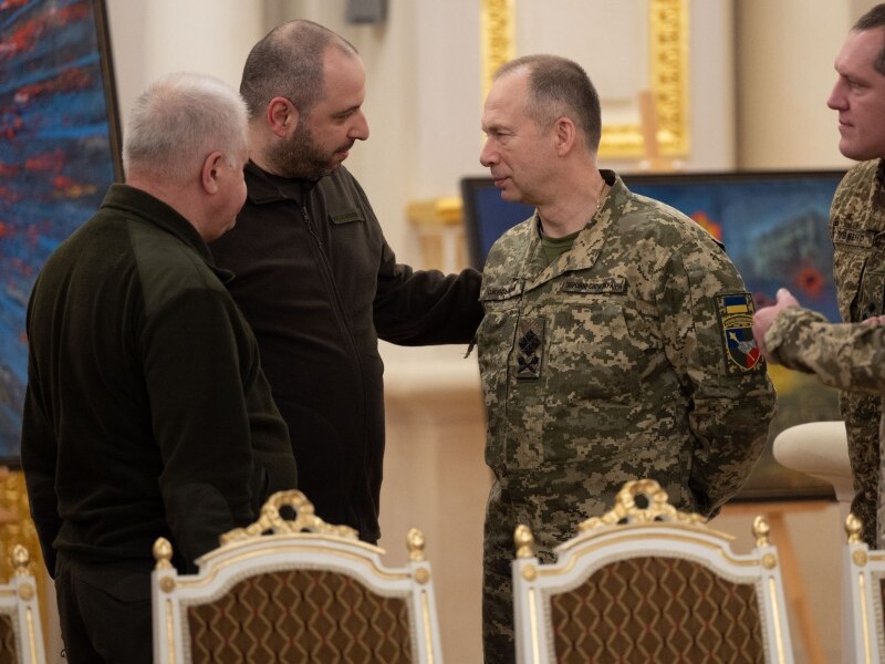 Умtров и Сырский / president.gov.ua