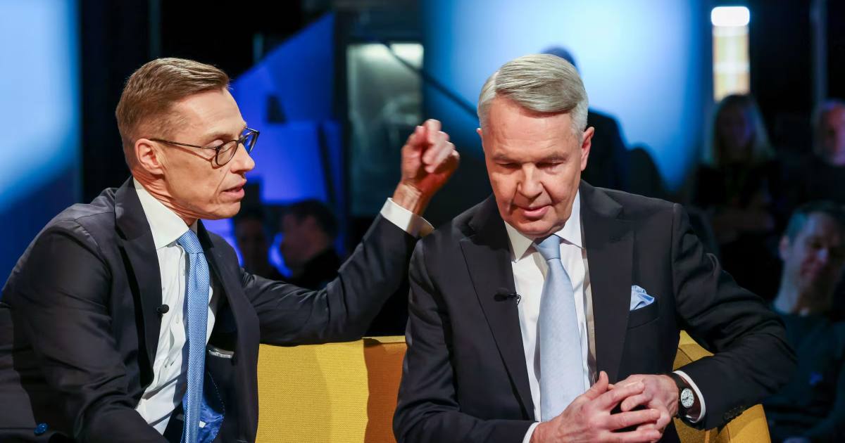 Кандидати Александер Стубб і Пекка Хаавісто провели останні дебати перед другим туром / Фото Yle