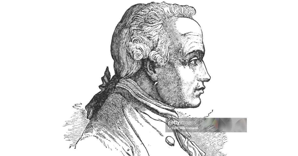 Портрет Иммануила Канта (1724 - 1804), немецкого философа, одного из центральных мыслителей эпохи Просвещения / Фото Getty Images