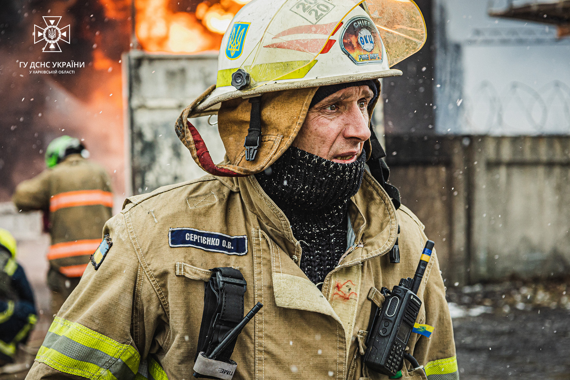 Украинский спасатель / Фото: ГСЧС