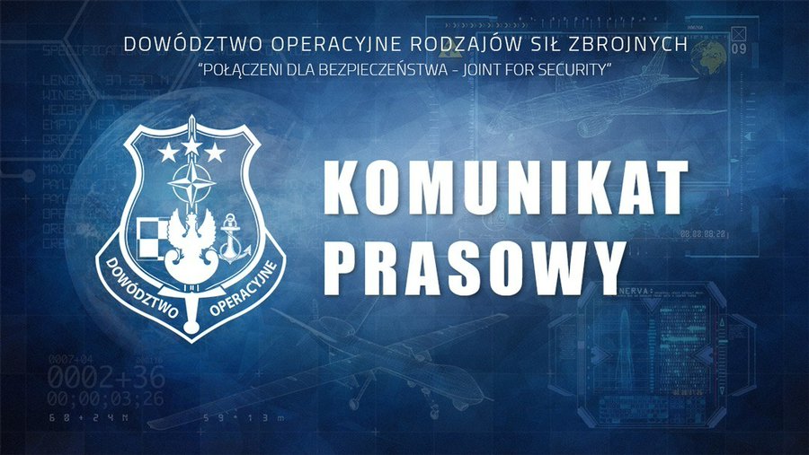 Польща підіймала бойову авіацію під час атаки на Україну / Оперативне управління Збройних сил Польщі