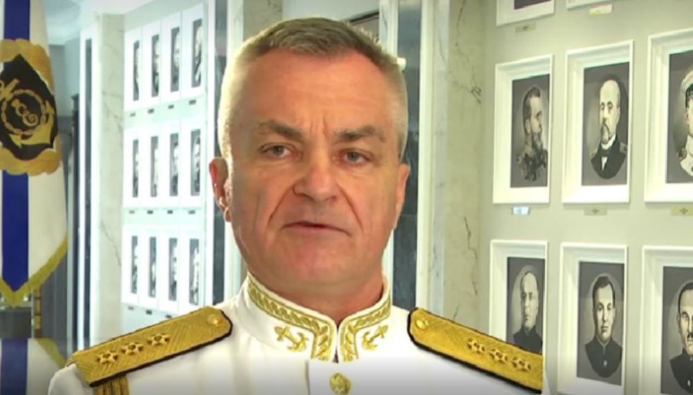 Командувач Чорноморського флоту Віктор Соколов / Скріншот