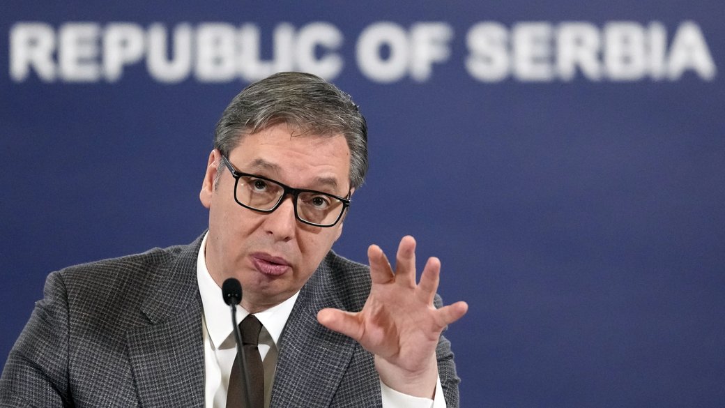 Президент Сербії Александар Вучич / Фото: AP