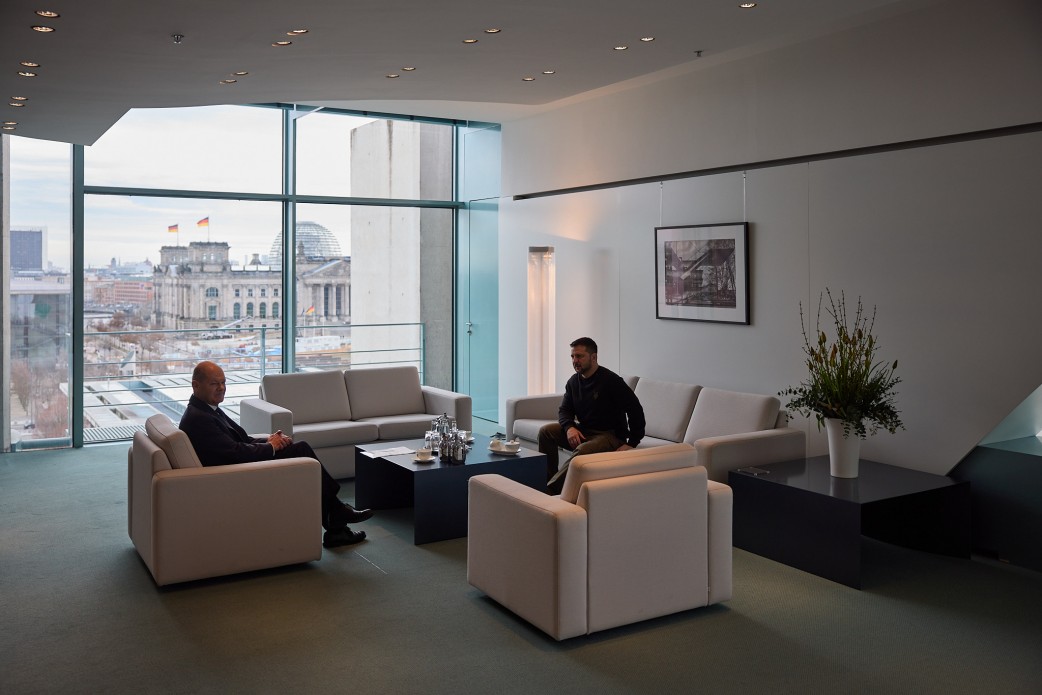 Володимир Зеленський та Олаф Шольц / ОПУ