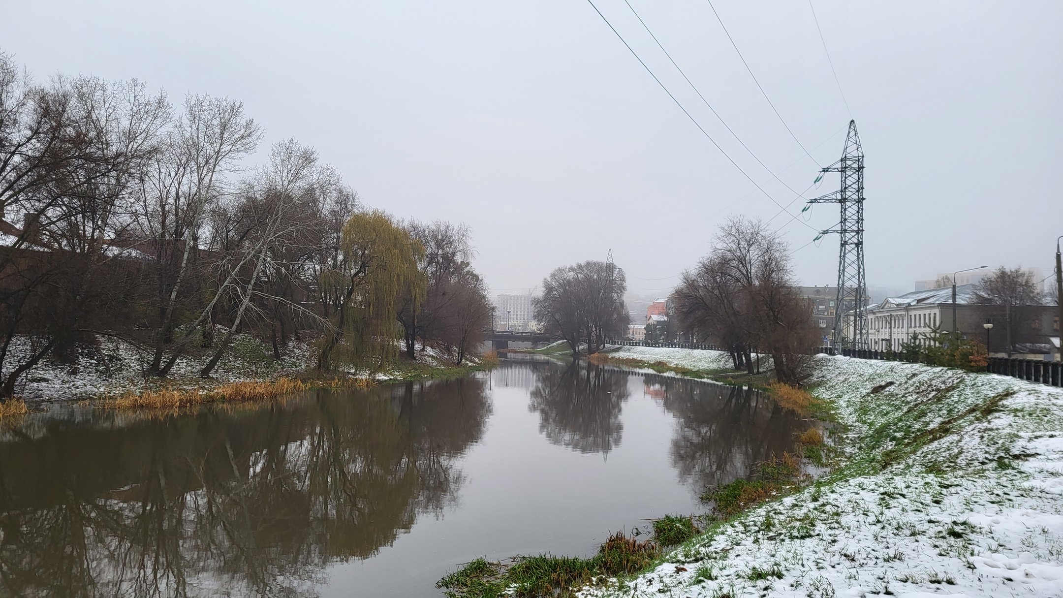 Річка Харків. Лютий 2024 / Фото Суспільне