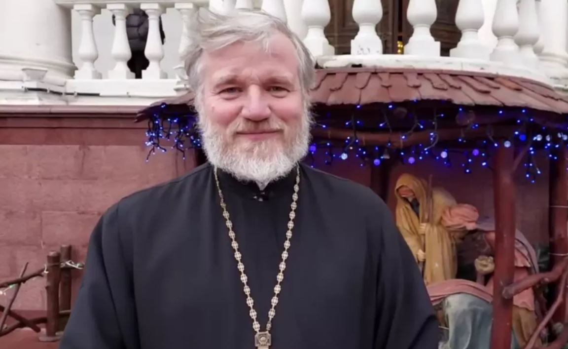 Подозреваемый архимандрит Алексей / Скриншот из видео