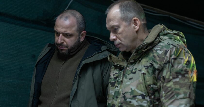 Рустем Умеров и Александр Сырский / Міноборони