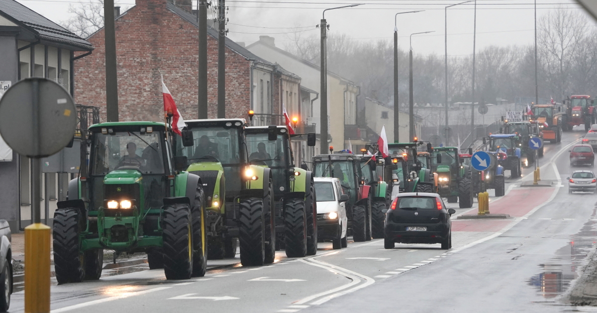 Польські фермери-страйкарі / Forbes