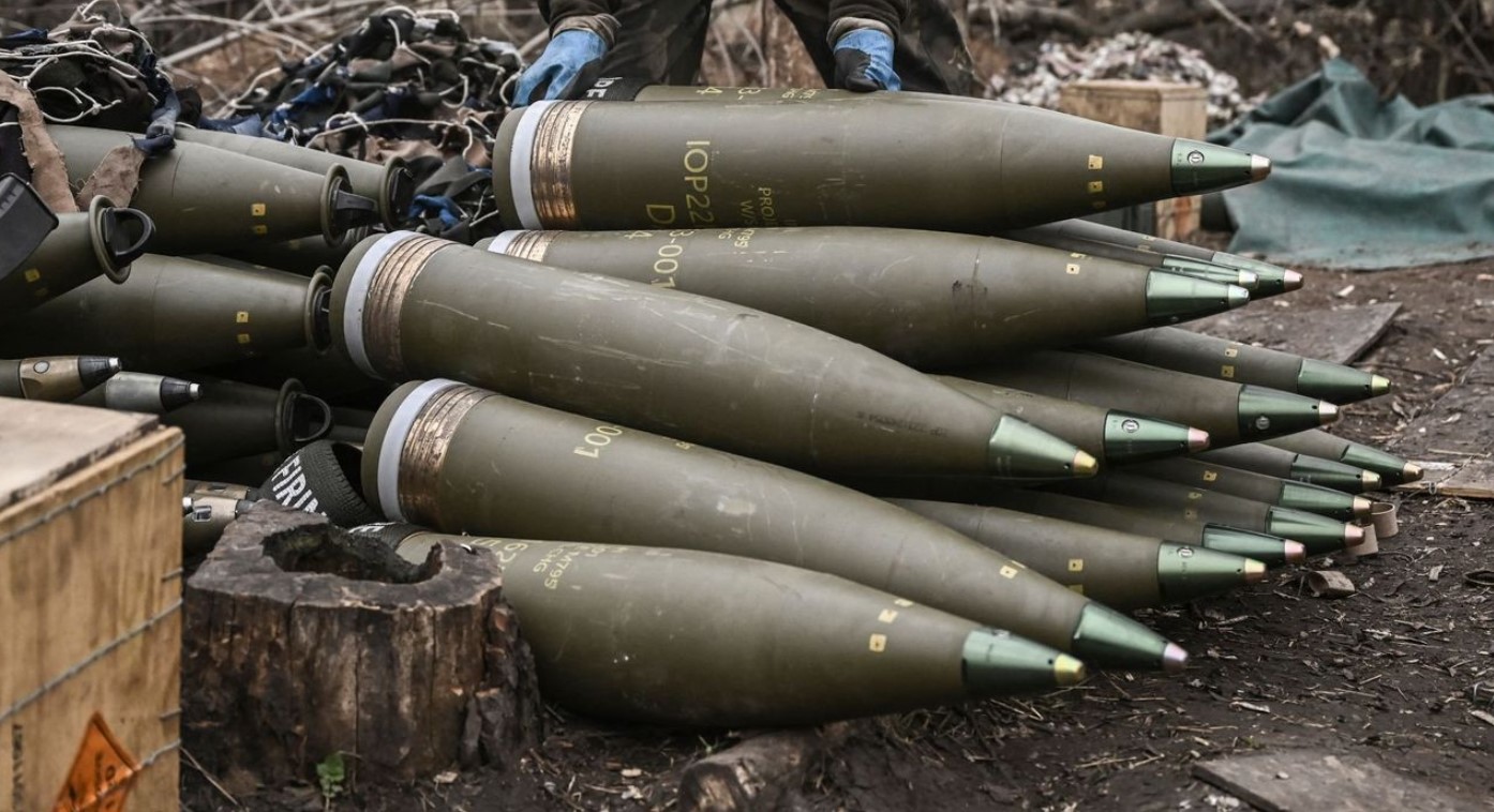 Артиллерийские снаряды украинских военных / Фото: WSJ