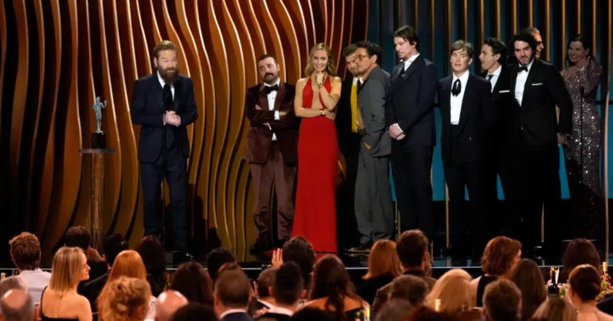 "Оппенгеймер" здобуває тріумфальну перемогу на Screen Actors Guild Awards напередодні вручення "Оскара" / Фото AP