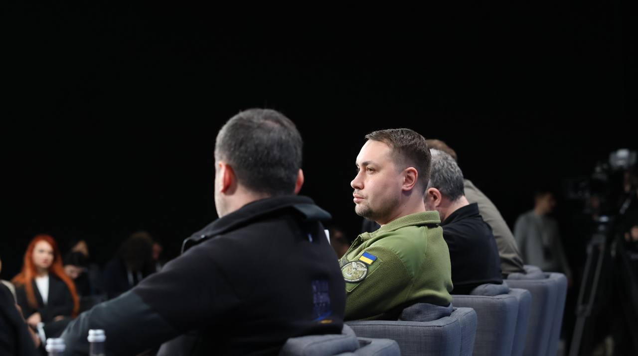 Начальник ГУР Кирилл Буданов на форуме "Украина. Год 2024" / Фото ГУР МО