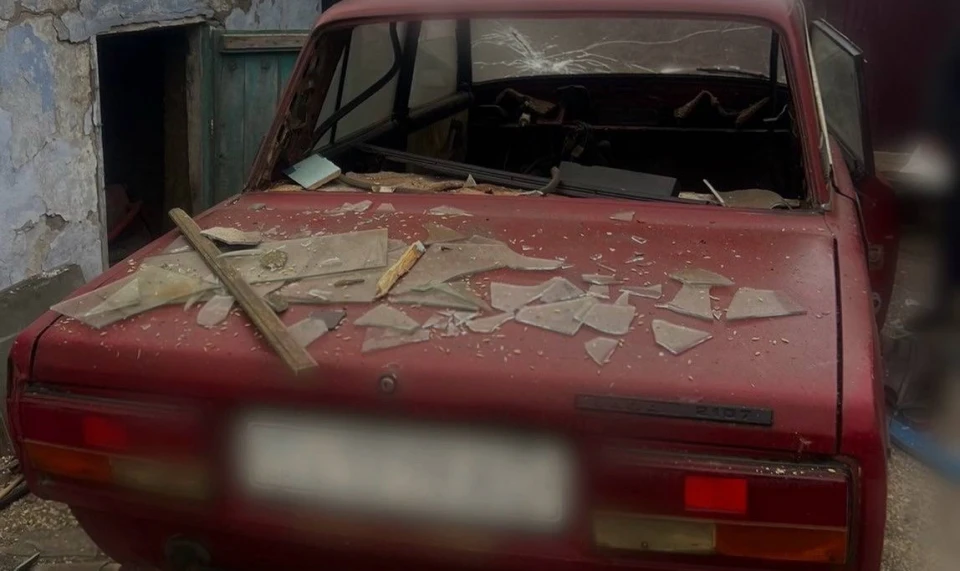 Наслідки ворожого обстрілу / Херсонська прокуратура