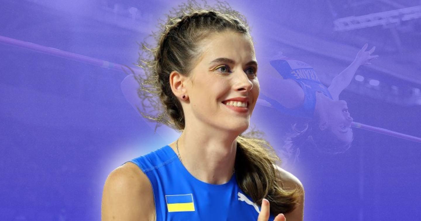 Ярослава Магучих на ЧМ в Глазго / Фото Федерация легкой атлетики Украины