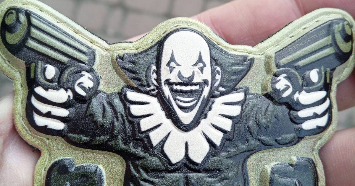 Нашивка/патч від морського піхотинця / Фото з Facebook Д.Іванова