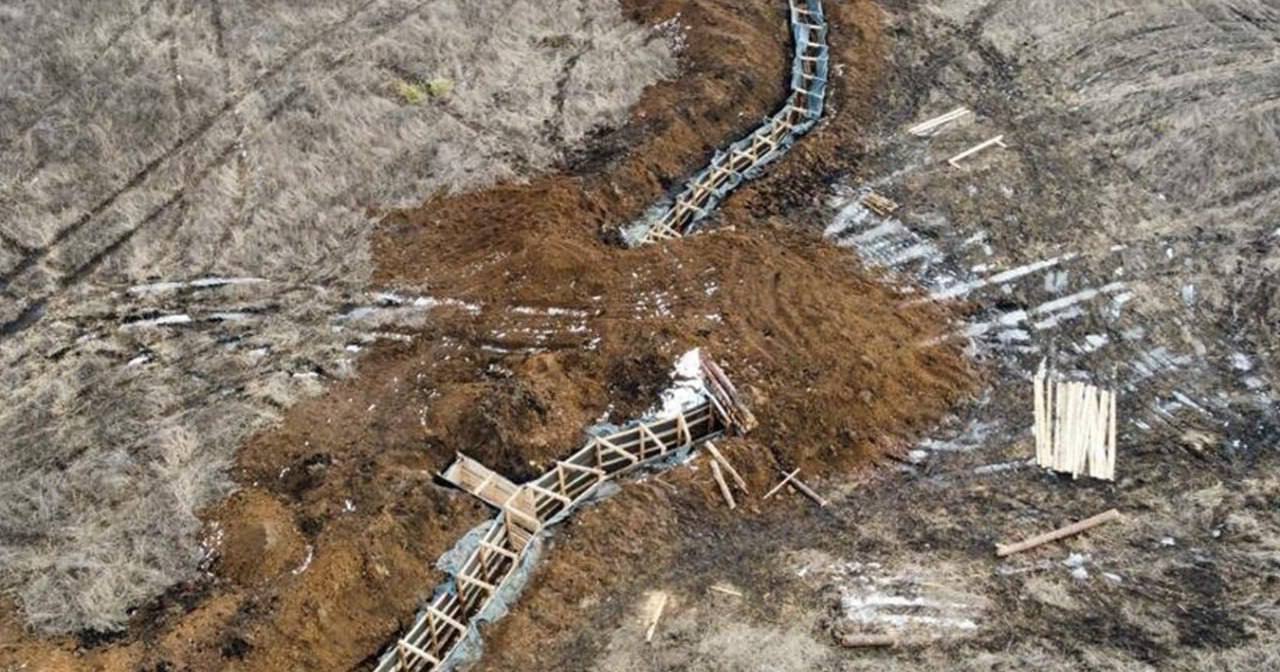 Будівництво ІФС на Запорізькому напрямку ведеться вдень і вночі. Ілюстративне фото / Фото з відкритих джерел