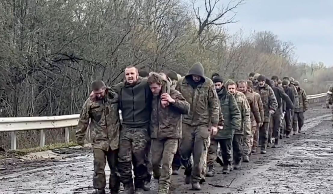 Звільнені з полону українські військові / Фото: Координаційний штаб з питань поводження з військовополоненими
