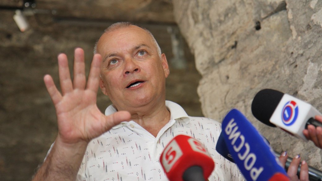 Один з російських пропагандистів Дмитро Кисельов / Фото: УНІАН