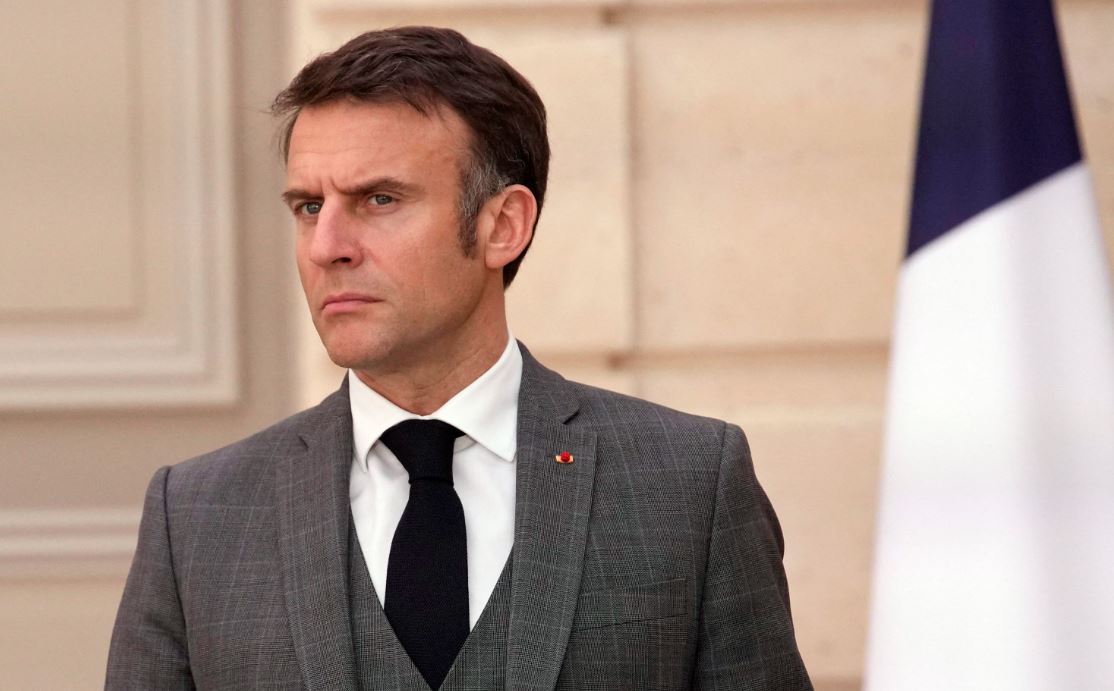 Французький президент Еммануель Макрон / Фото: MAXPPP