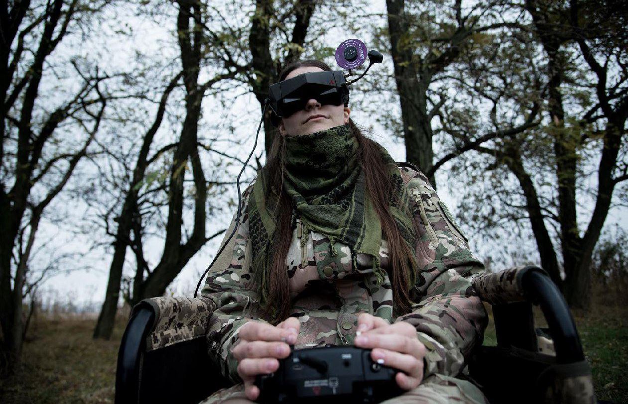 Оператор FPV-дронов / Фото: с ТГ-канала Владимира Зеленского