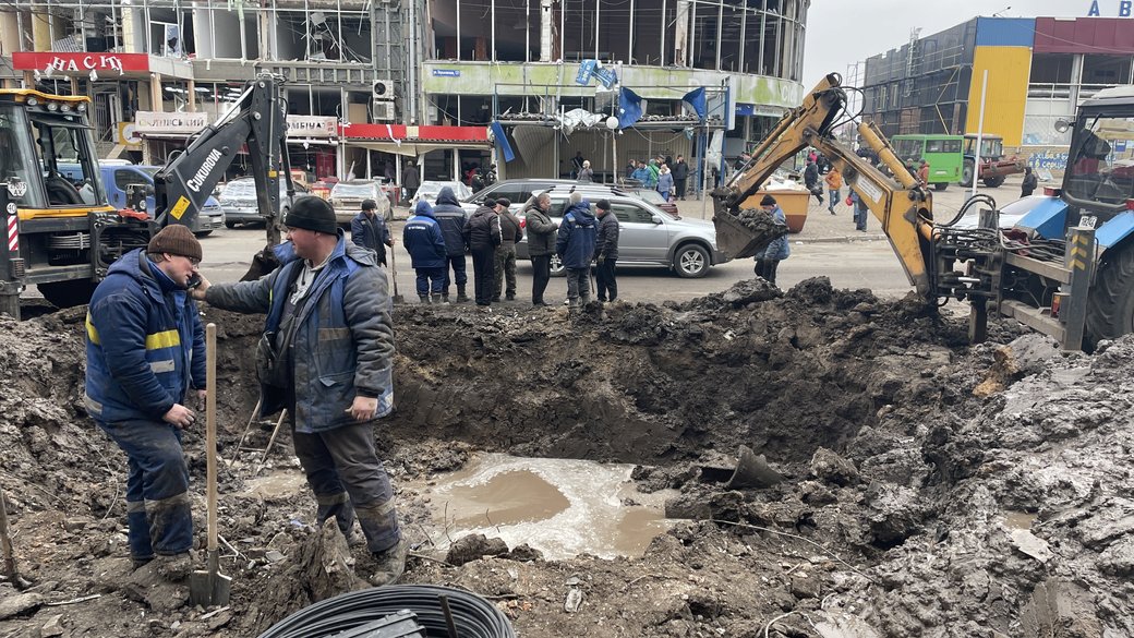 Последствия ракетного удара С-300 по Чугуеву / Фото: Суспільне