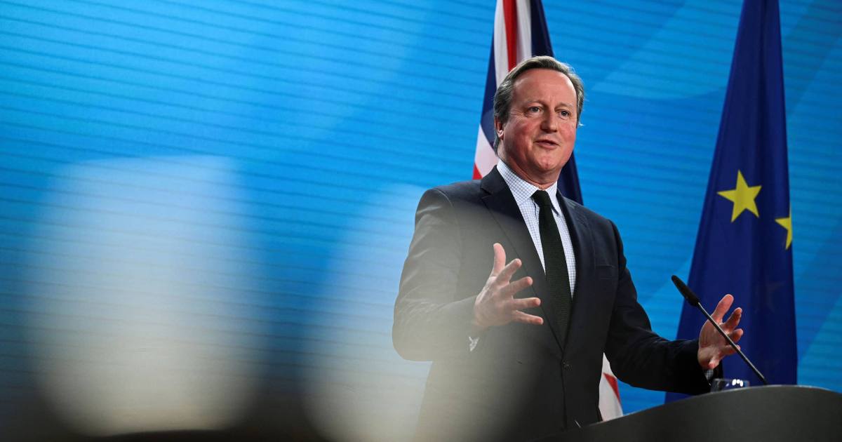 Міністр закордонних справ Великої Британії Девід Кемерон / Фото Reuters