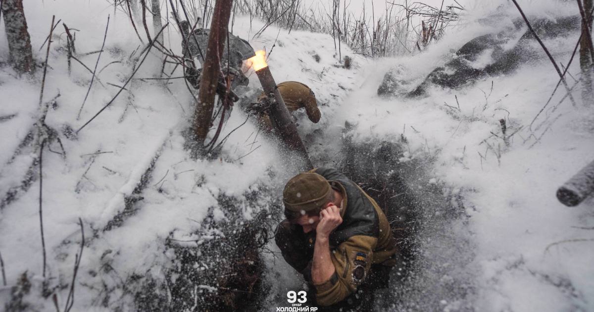 Минометчики 93-й бригады бьют по россиянам в направлении Клещеевки / Фото Facebook 93-й ОМБр Холодный Яр