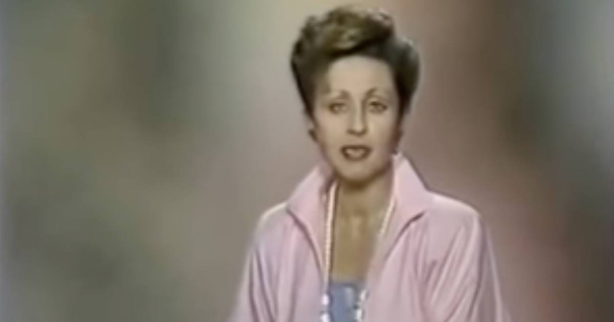 Дикторка ЦТ СРСР Світлана Моргунова / Скриншот з архівного відео