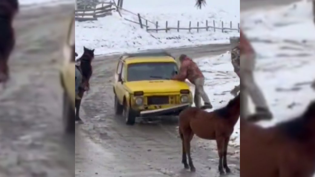 Нападение на военнослужащих / Скриншот из видео