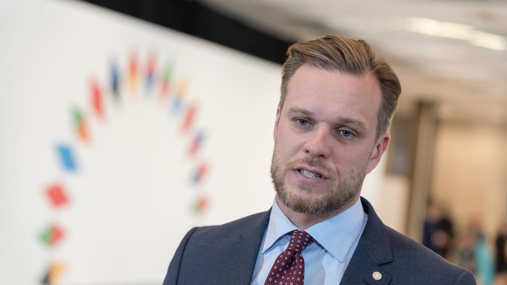 Министр иностранных дел Литвы Габриэлюс Ландсбергис / Фото: Getty Images