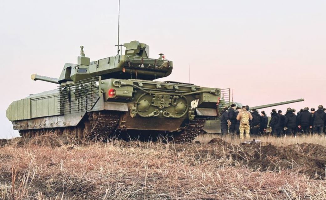 Российские Т-14 "Армата", декабрь 2022 года / Фото из открытых источников