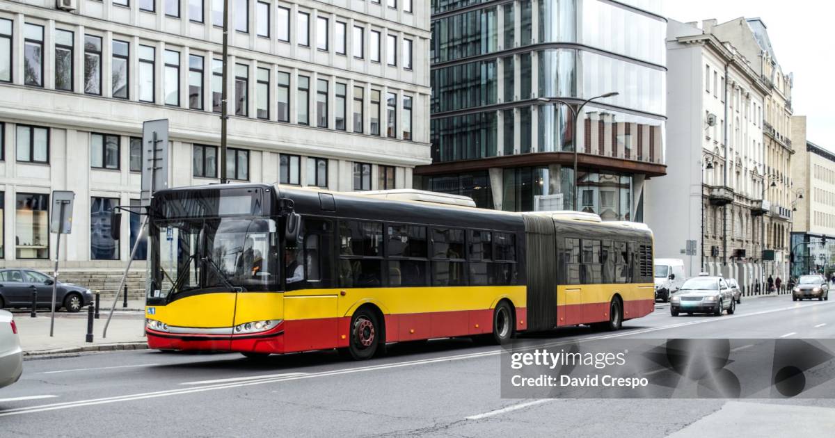 Автобус у Варшаві, ілюстративне фото / Фото Getty Images