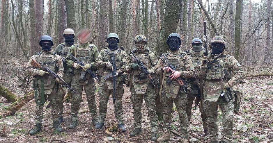 Взвод штурмовиків Російського Добровольчого Корпусу / Фото телеграм-каналу @russvolcorps