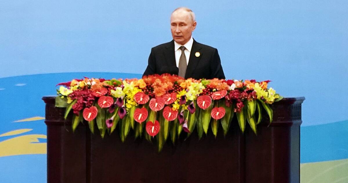 Президент России Владимир Путин в 2023 году / Фото Bloomberg