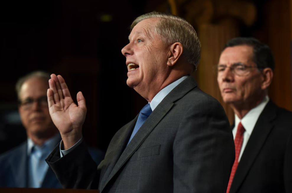 Сенатор республіканець Ліндсі Грем / Фото: Washington Post