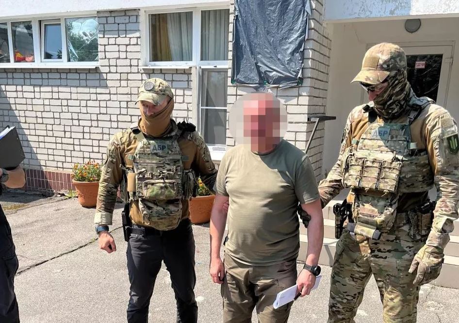 Задержание бывшего военкома из Запорожья / Фото: ГБР