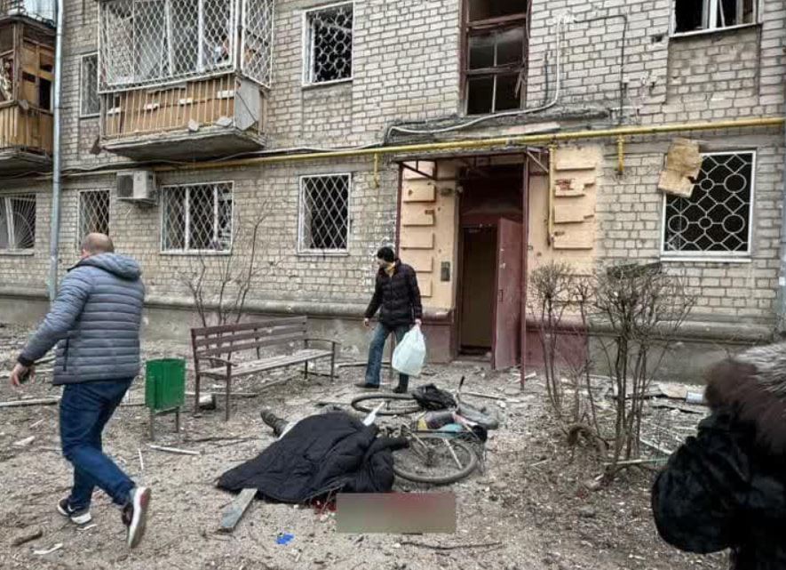 Наслідки обстрілу Харкова, 27 березня 2024 року / Фото: Сергій Болвінов