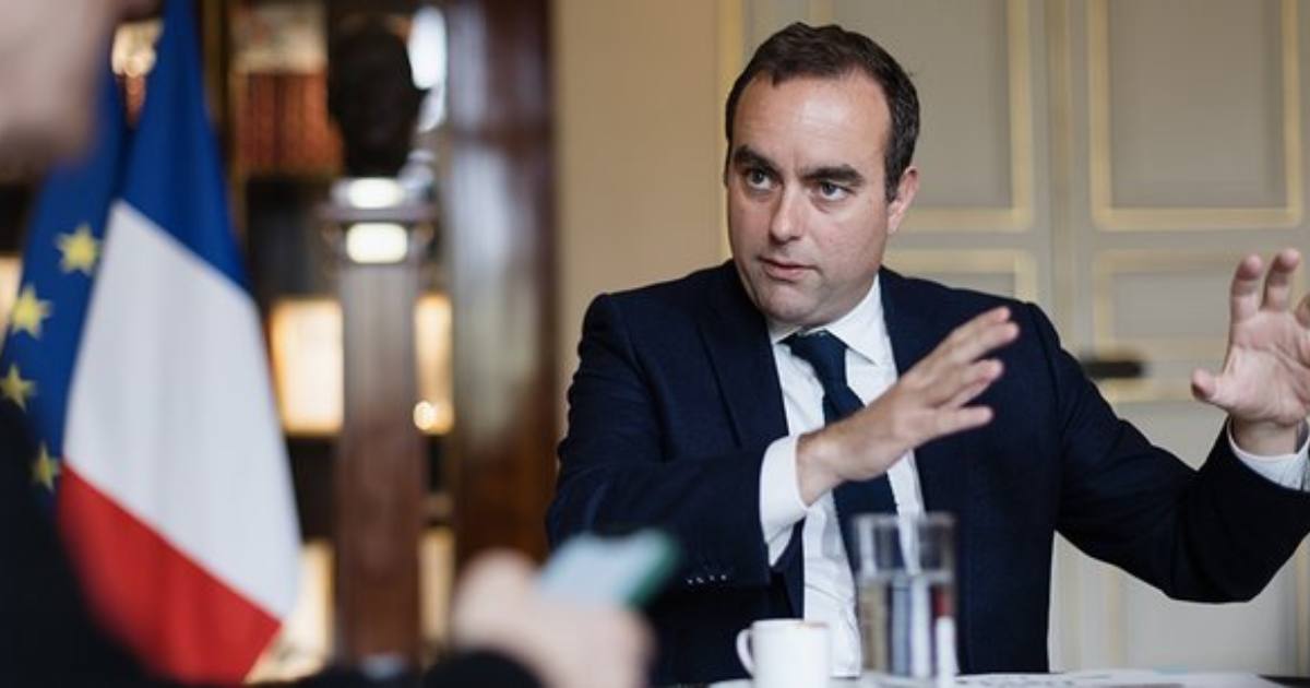 Себастьен Лекорню в пятницу в отеле "Brienne" во время интервью La Tribune Dimanche / Фото La Tribune